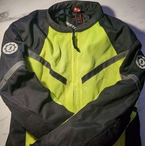 Yellow Motorcycle Jacket